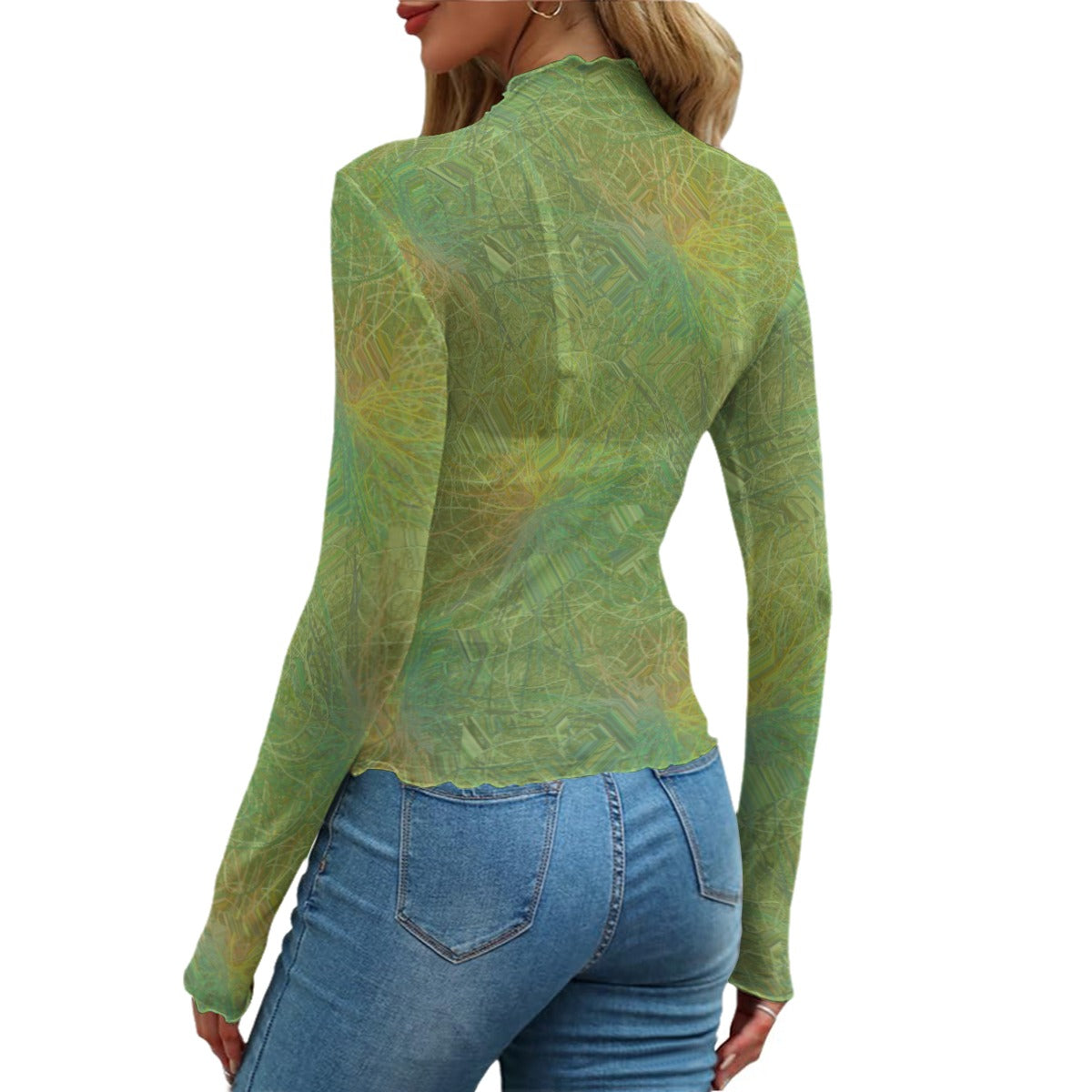 GSATS All-Over Print Women's Mesh T-shirt
